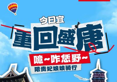 噫~起猛嘞，貴妃娘娘騎著臺鈴來洛陽撒歡了！