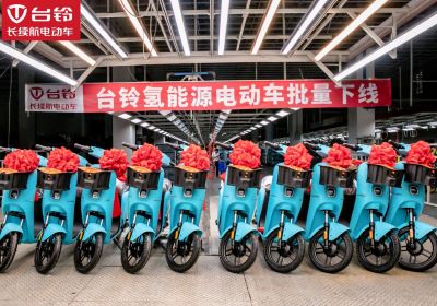 臺鈴氫能源電動車批量下線！
